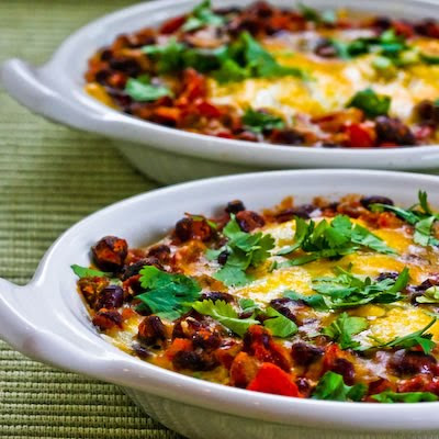 Mexican Kitchen Designs on Recipe For Mexican Baked Eggs With Black Beans  Tomatoes  Green Chiles