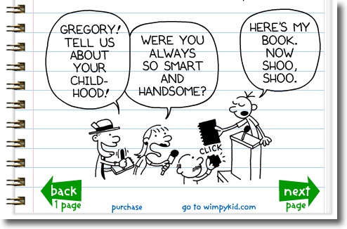 The Diary Of A Wimpy Kid : by 2011