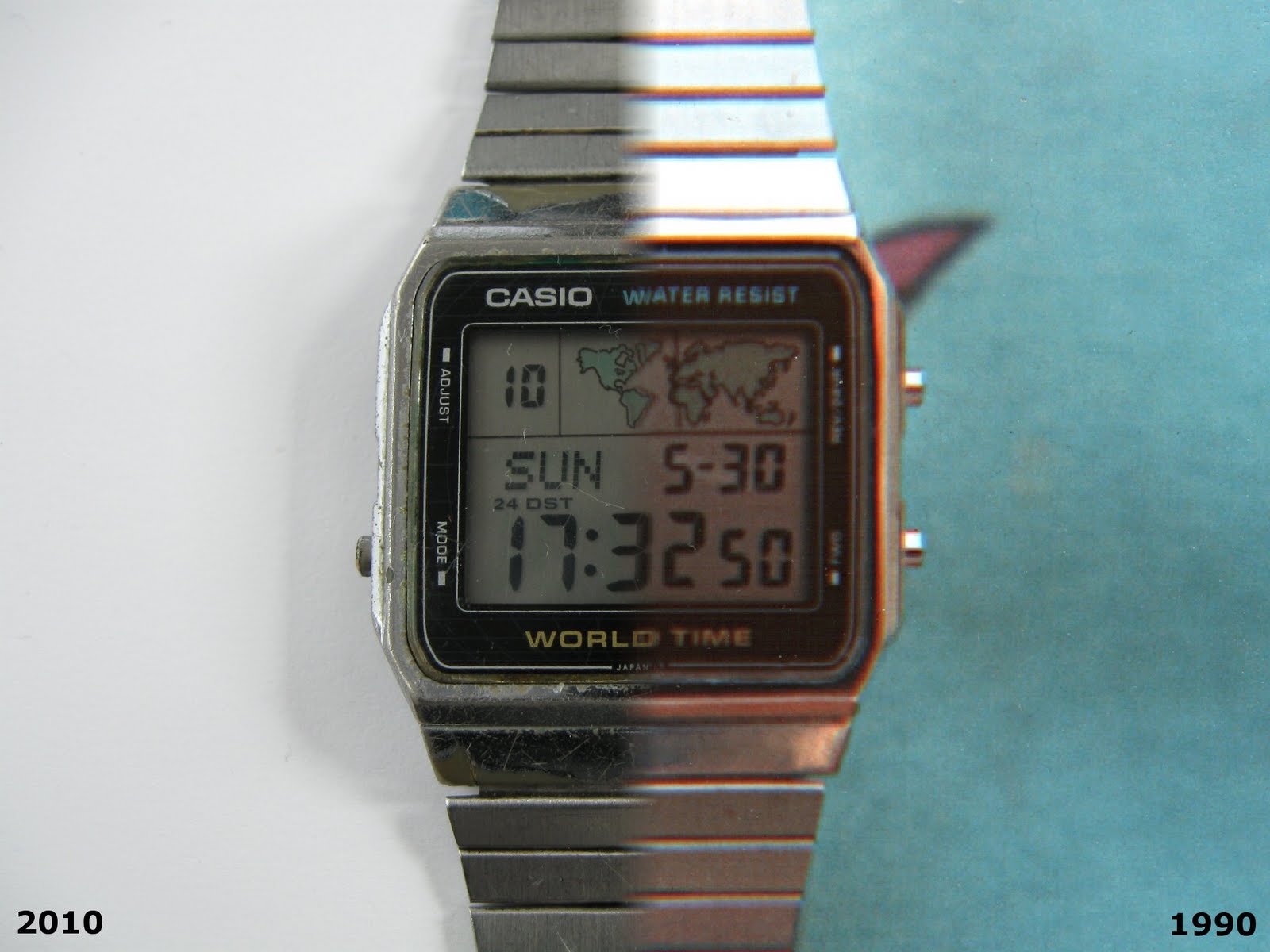 casio watch 1990