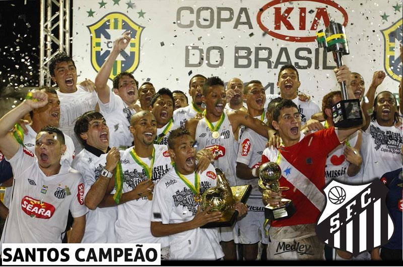 Sport Club Brasil SANTOS Campeão da Copa do Brasil