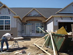 The arch is fixed and the siding begins