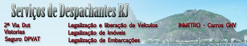Serviços de Despachantes, Despachantes CRDra, Legalização de veículos no Rio de Janeiro.