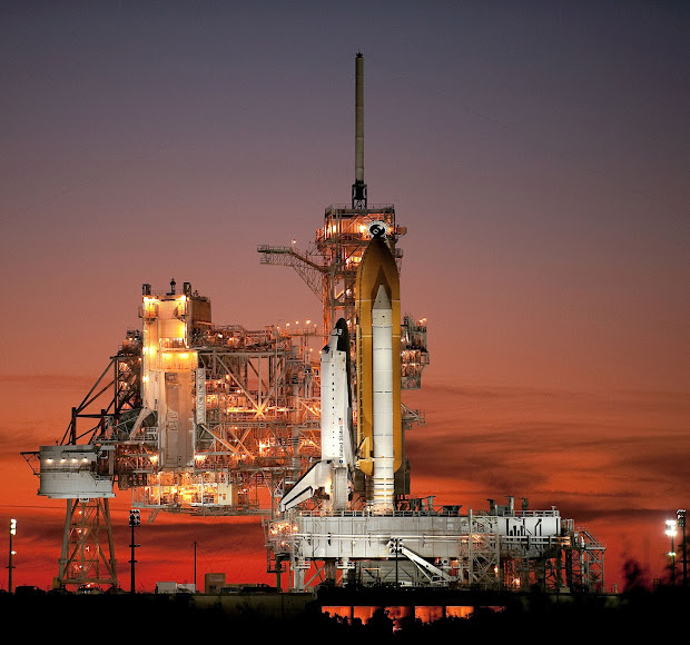 STS-129 Space Shuttle Atlantis on Pad 39A