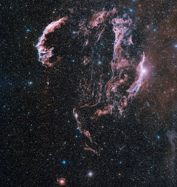 The Veil Nebula in Cygnus: a famous Supernova Remnant!
