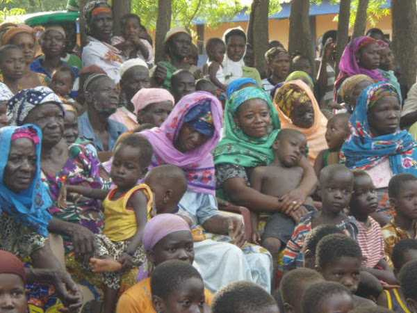 Village Women at Andy's HIV and AIDS drama