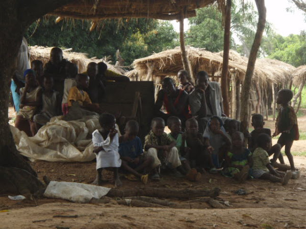 Village kids in the Volta