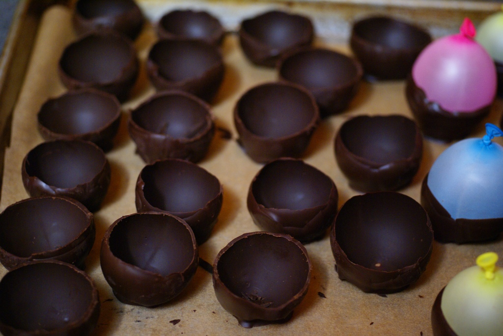Two Boys and a Beagle Chocolate Covered Balloons