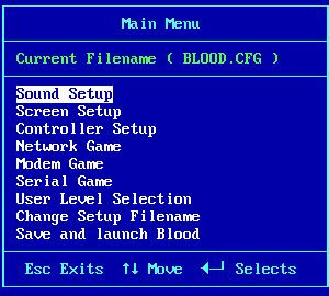 Blood sound setup