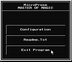 Exit game menu command