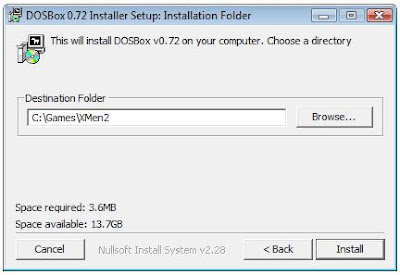 Dosbox install