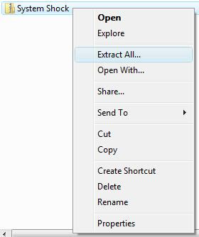 Extracting game file