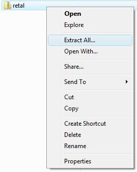 Extracting the game file
