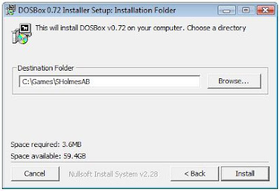 Installing Dosbox