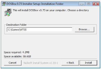 Installing Dosbox
