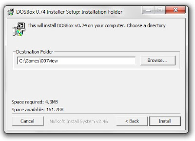 Dosbox installation
