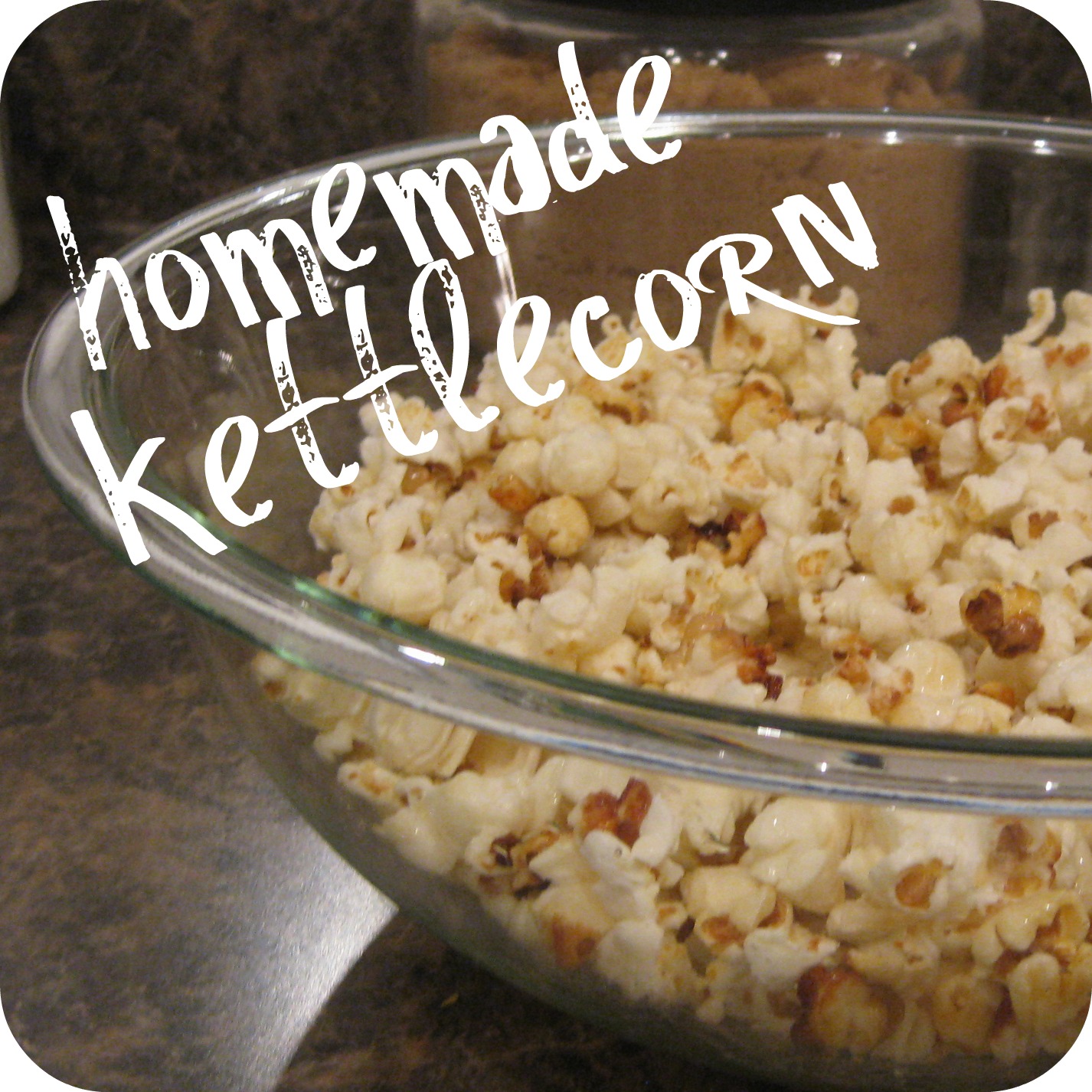 live a little wilder Homemade Kettlecorn