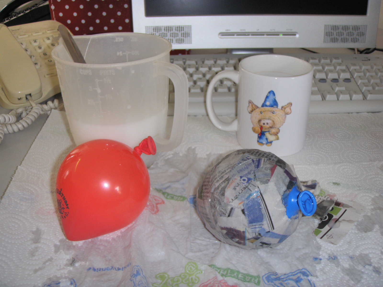 How Much Glue And Water Do You Use For Paper Mache
