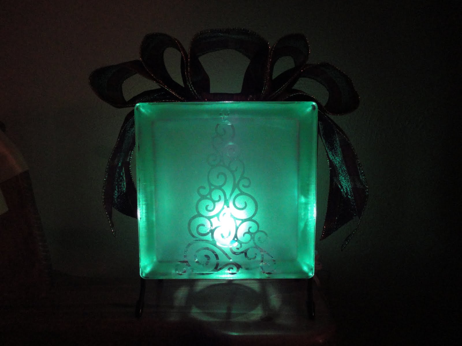 Fairly Crafty Etched Glass Blocks