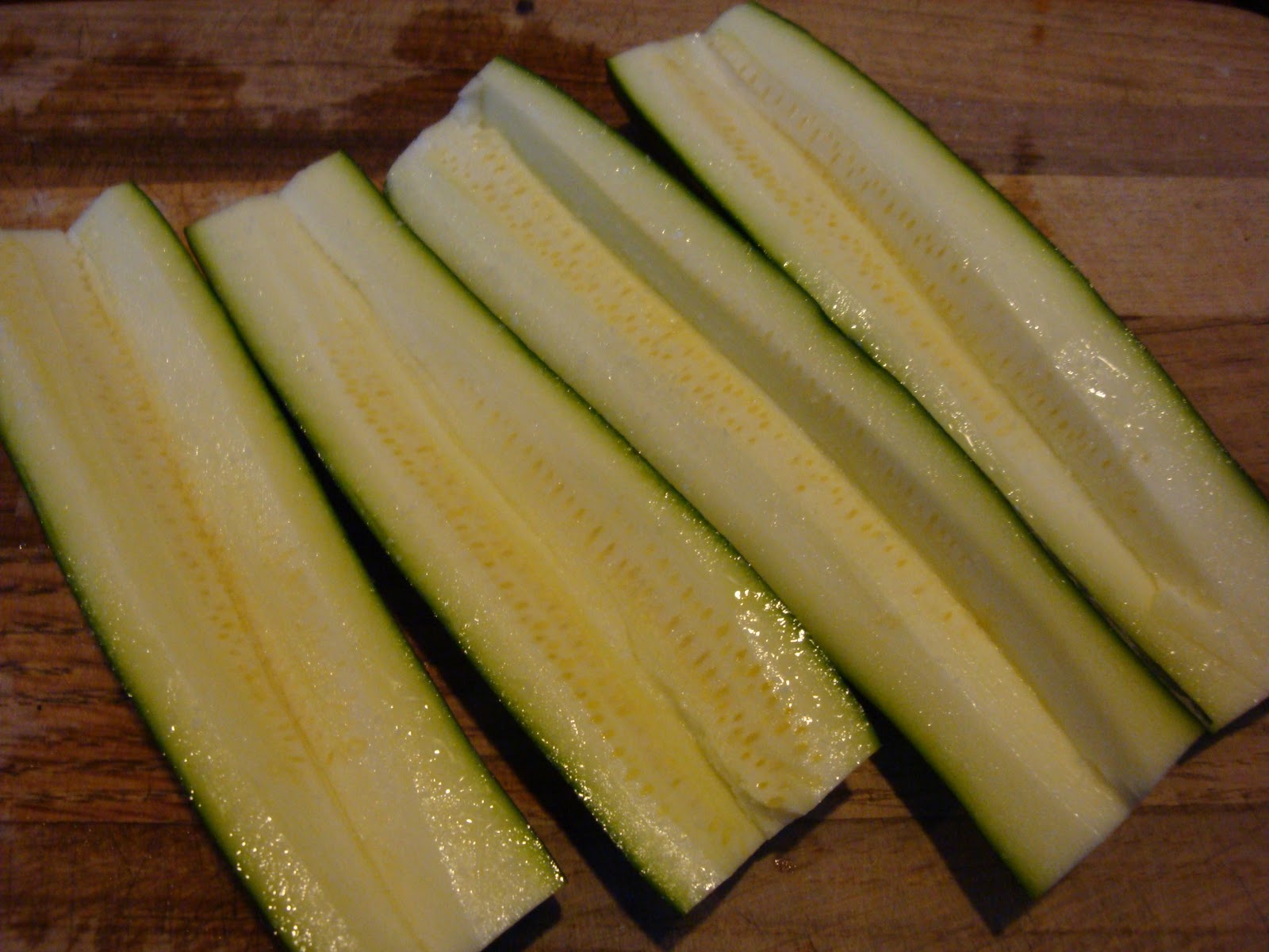 Stealth Cooking Marinated Zucchini