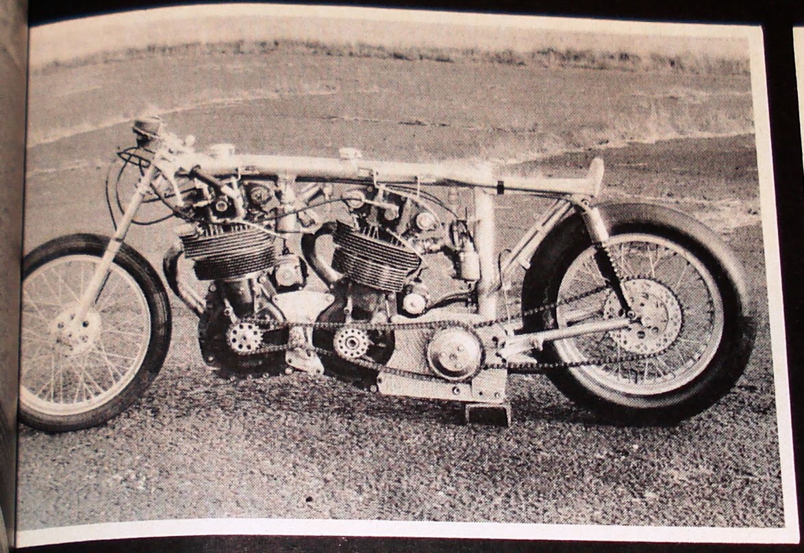 Nostalgia on Wheels Twin Engine Manx Drag Bike