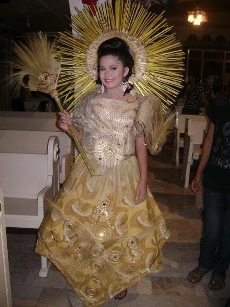 native filipiniana costume