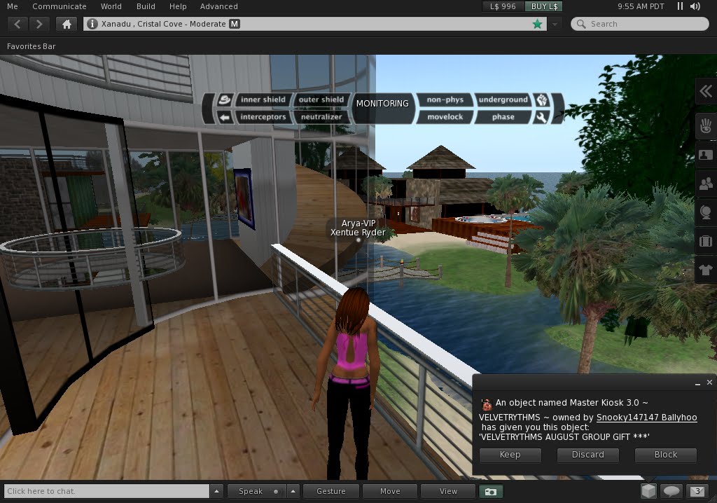 The Virtual World Technologist Linden Lab R Secondlife Viewer 2 User Interface