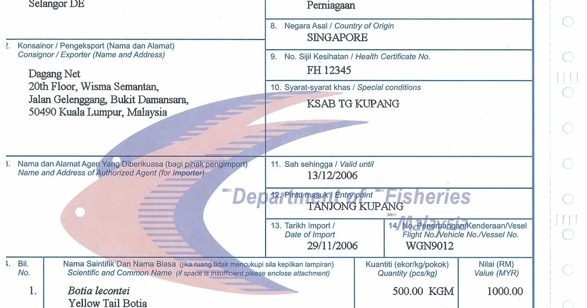 Malaysia Logistics Buzz Malaysia ( MAQIS) implementation of new import