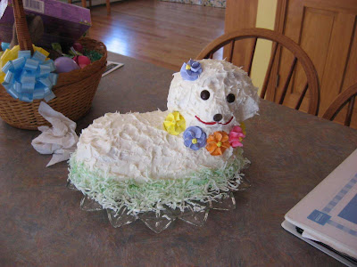 Easter Lamb Cake
