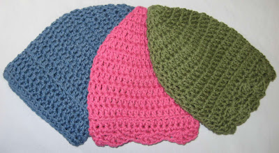 Chemo Hats for Patternworks Challenge