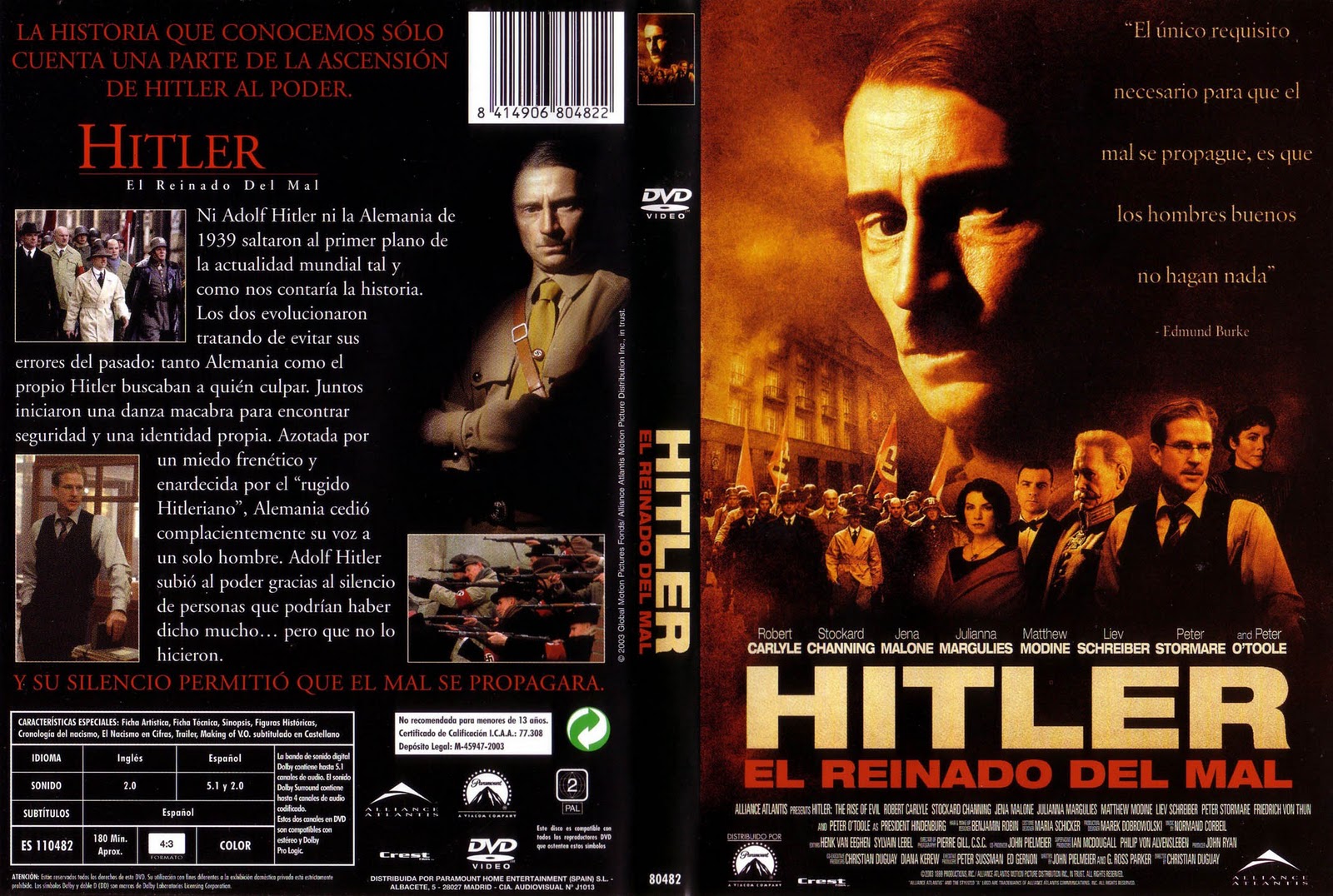 Amazoncom: Hitler - The Rise of Evil: Peter Stormare