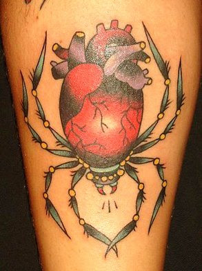 spider tattoo image