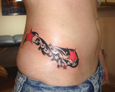 tribal star tattoo designs