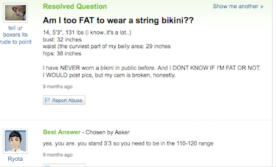 in bikini Bbw string