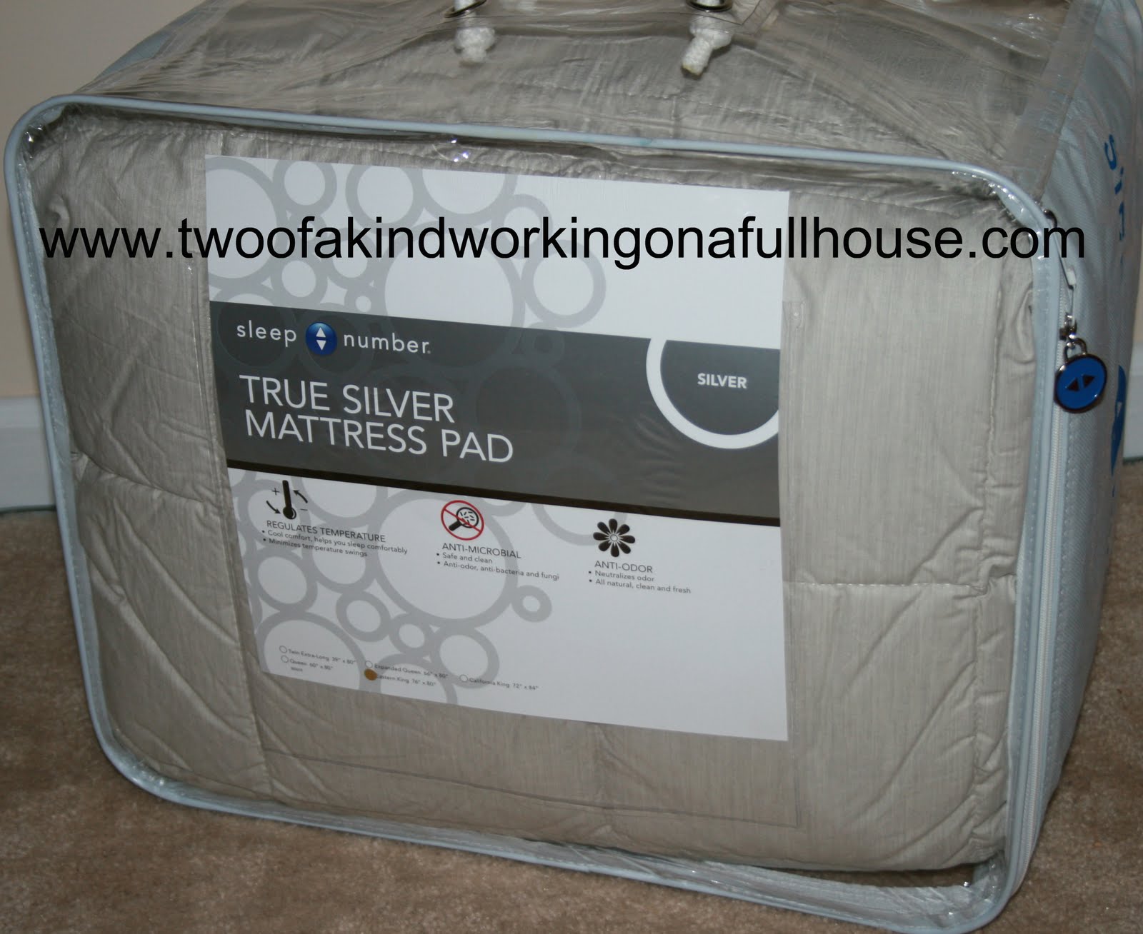 comfort tech celliant mattress pad