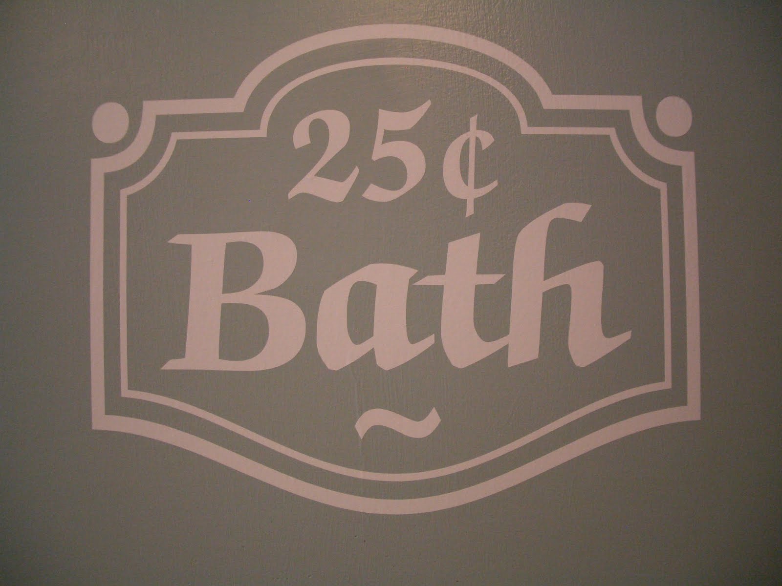 Cool Home Creations Wall Art Bathroom Wall Decal