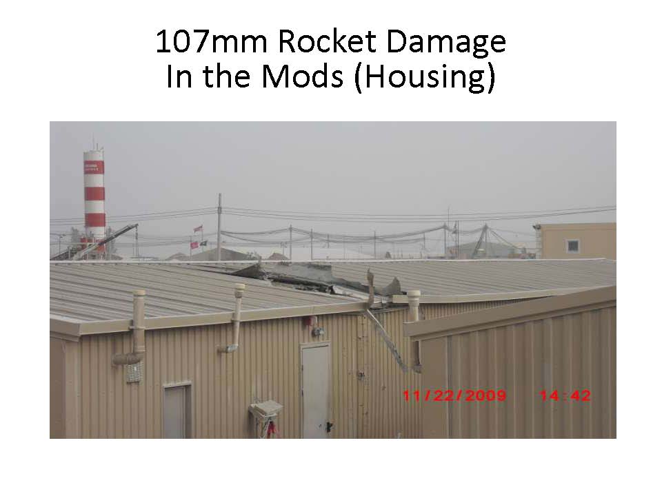 Rocket Attack Kandahar