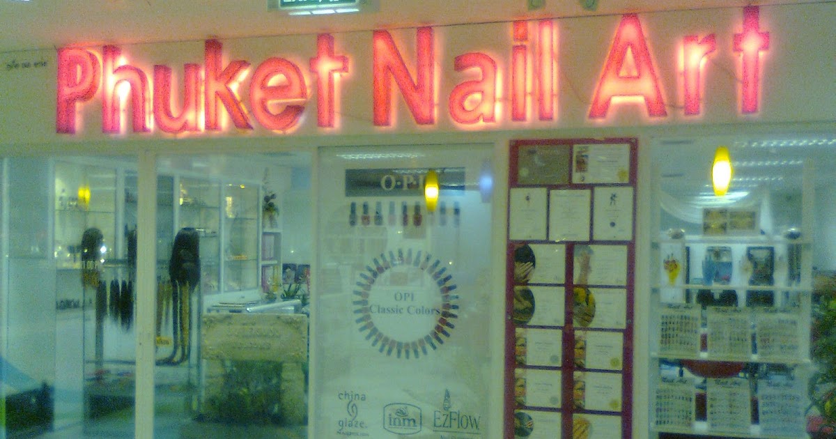 Things to do Phuket Nail art