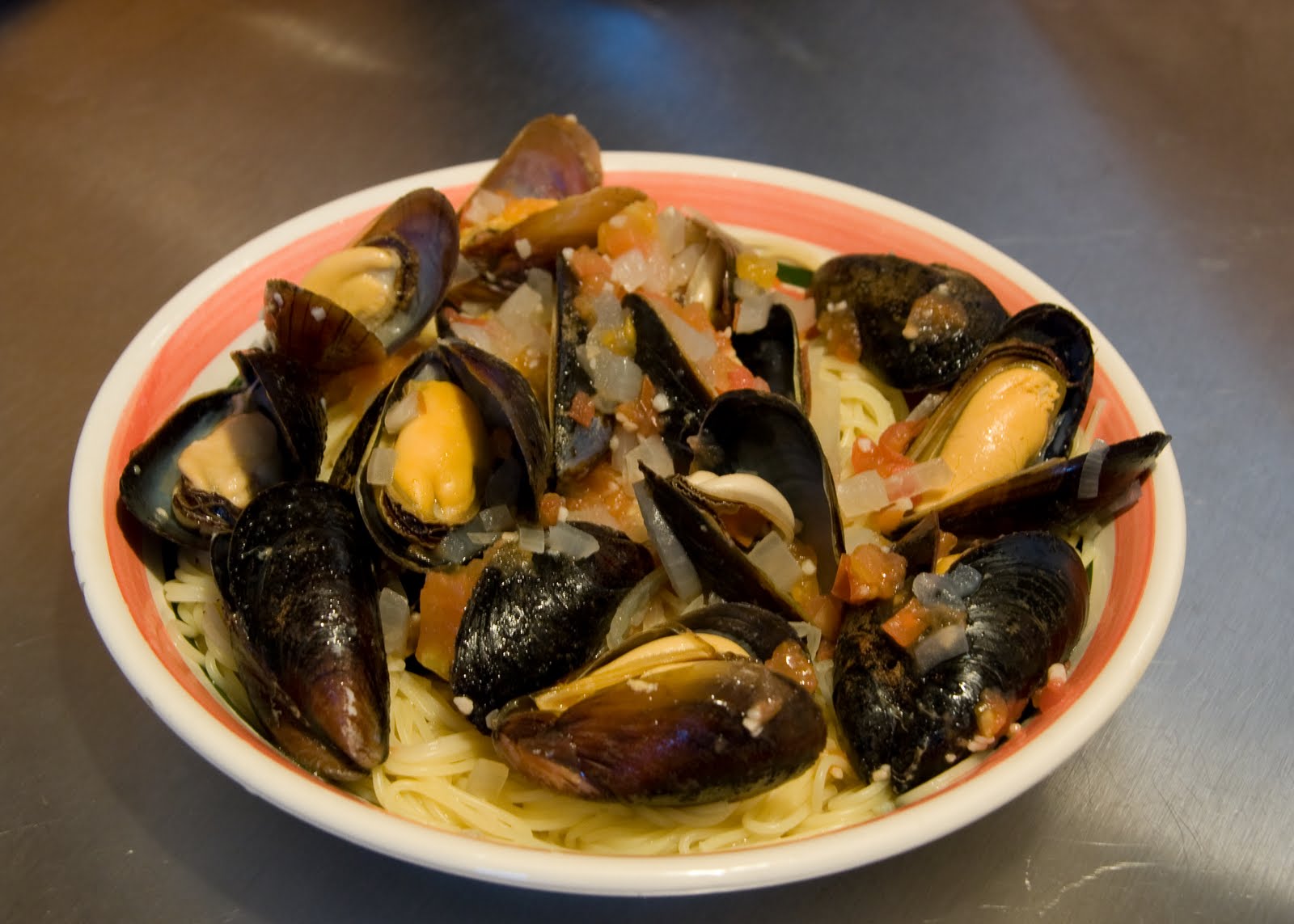 Joe's Blog Cooking Steamed Mussels