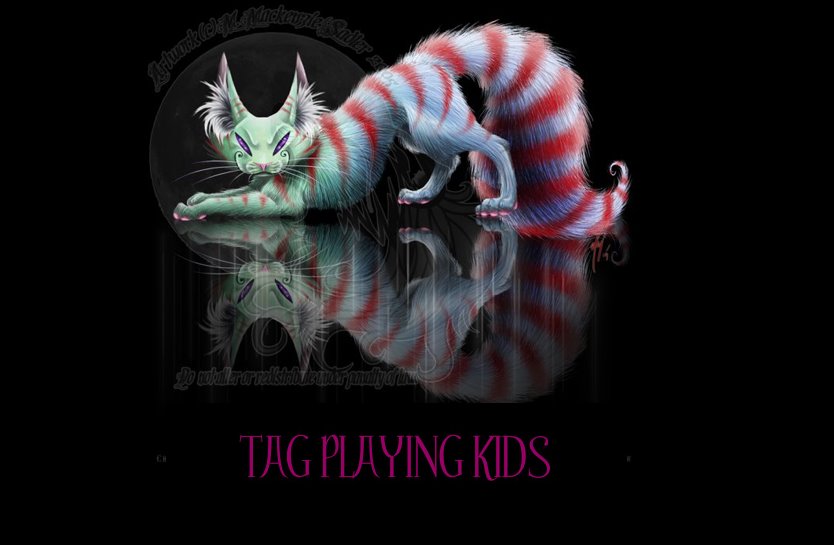 Tag Playing Kids