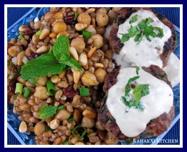 Kahakai Kitchen Cherried and Chickpea'd Couscous (Actually Farro) by
