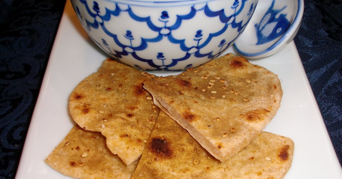 Kahakai Kitchen CuminScented Sesame Flatbread