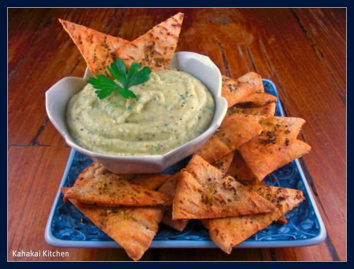 Kahakai Kitchen Giada's White Bean Dip with Pita Chips