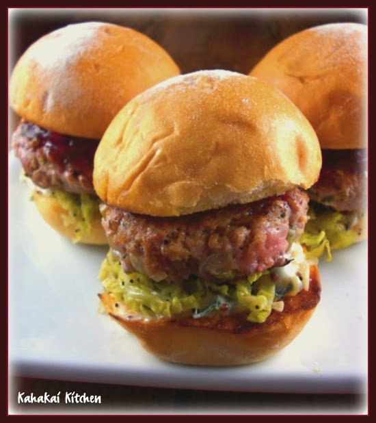 Kahakai Kitchen "Spectacular Side Dish Turkey Sliders" for the