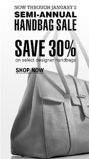 Bloomingdales 网上半年一次的名牌包包减价活动 7折 - 1月2日截止 - 小毛儿 - 小毛儿的博客
