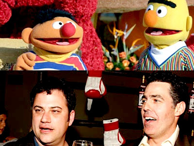 Celebridades parecidas com bonecos Muppets