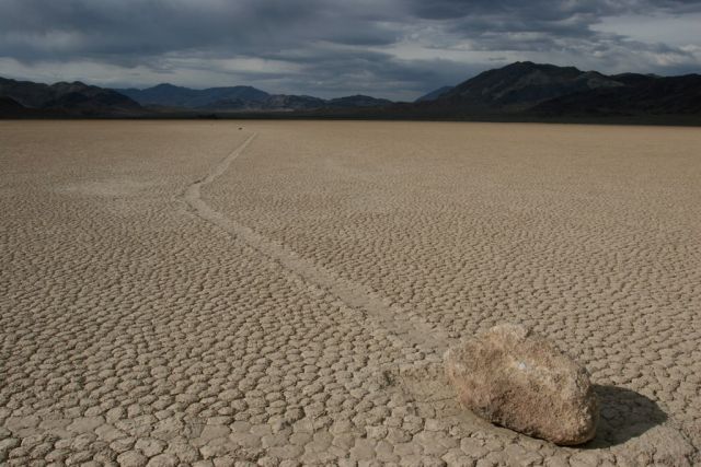 Sailing Stones, as pedras que andam Sailing Stones, as pedras que andam