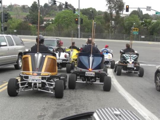 Carrinhos de Bate-Bate pra andar na rua!