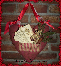 Prim Heart Hanging
