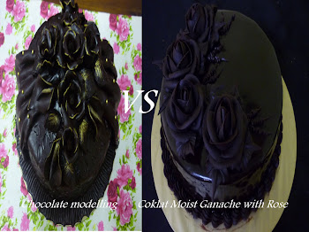 Kelas Chocolate Modelling & Coklat Moist Ganache With Rose