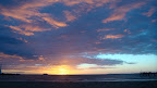 Melbourne, j'arrive a saint kilda pour le couche du soleil